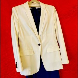 Classic white blazer